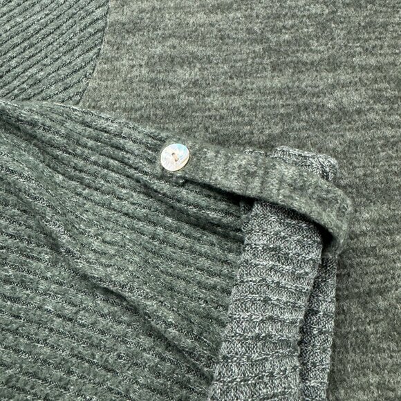 Now N Forever Pullover Blouse Size 1X Olive Green Super Soft - Picture 6 of 10